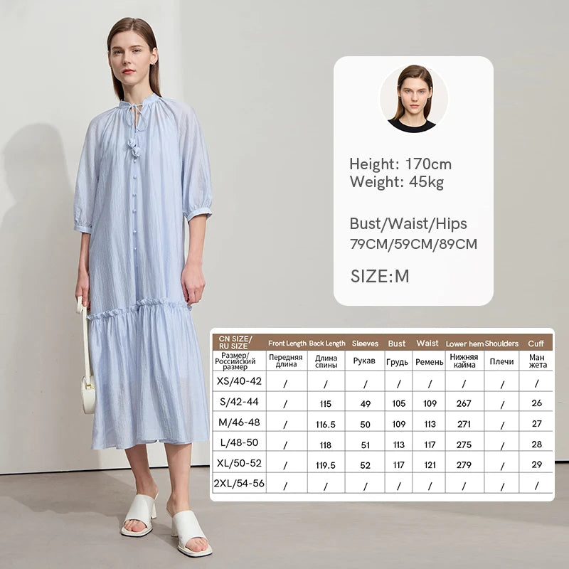 AMII Minimalist Office Lady Dress for Women 2025 Summer New Short Sleeve V-neck Solid Wrinkled Texture Dresses Female 12542105