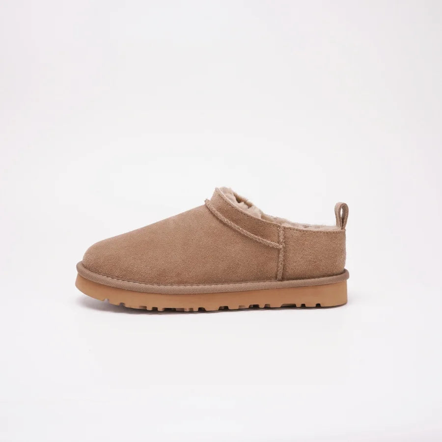 2025 Winter New Women's Fashionable Comfortable Casual Classic Mini Sheepskin Wool Integrated Snow Boots Short Cotton Shoes